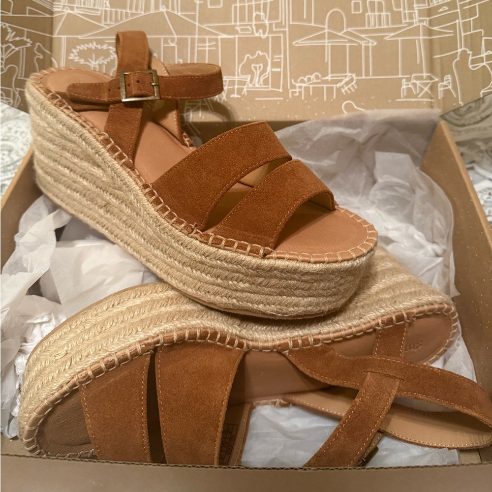 Brand New Size 10 Soludos platform espadrilles sandals - Picture 2 of 7